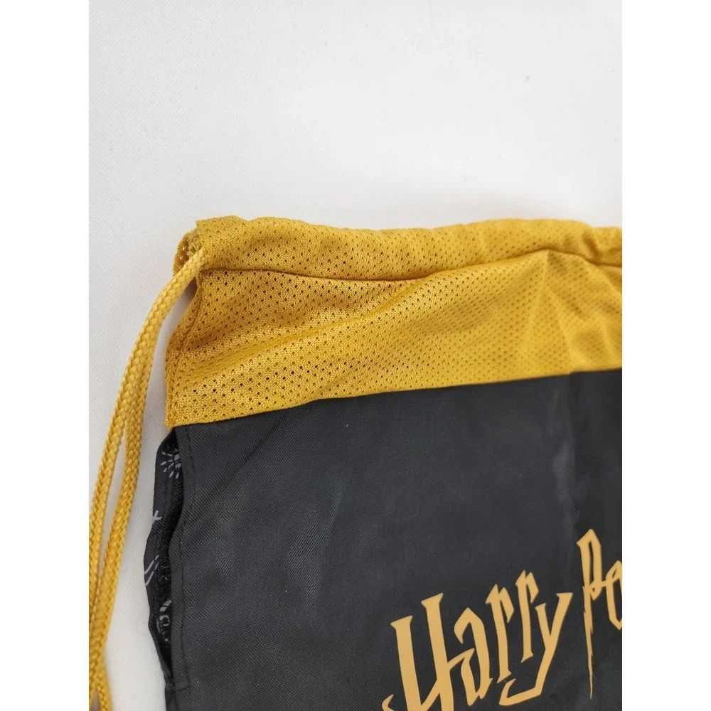 Build-a-Bear Workshop Harry‎ Potter Drawstring Bag Plush Backpack Yellow Black